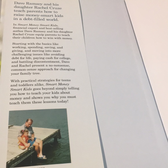 Smart Money Smart Kids Hardback Book Raising next Generation D. Ramsey R Cruze - Picture 5 of 7